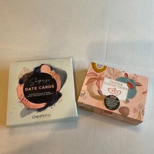 Date Cards and Deeper Connections cards- opened not used